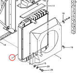 Hydraulinen jäähdyttimen ydin 14536041 14507936 14536040 14536039 Volvo Excavator EC140B EC135B