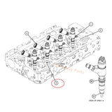 23V Fuel Injector Group 449 - 3315 4493315 Fits for Caterpillar CAT M315D2 M317D2 Excavator C4.4 Engine - Fab Heavy Parts