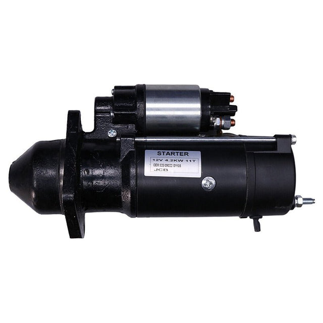 24V 11T Starter Motor 320/09347 for JCB NA TC TCA ECOMAX TCAE - Fab Heavy Parts