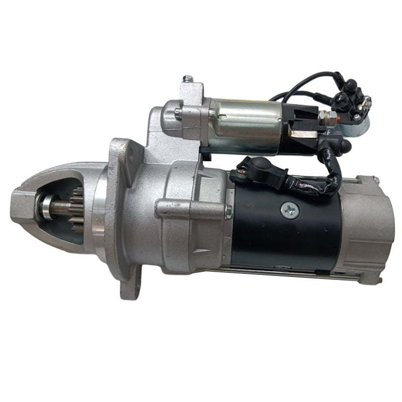 24V 13T Starter Motor 0 - 23000 - 1231 600 - 813 - 3390 Fits for Komatsu Engine S6D105 - 1 Wheel Loader WA200 - 1 WA250 - 1 WA300 - 1 WA320 - 1 - Fab Heavy Parts