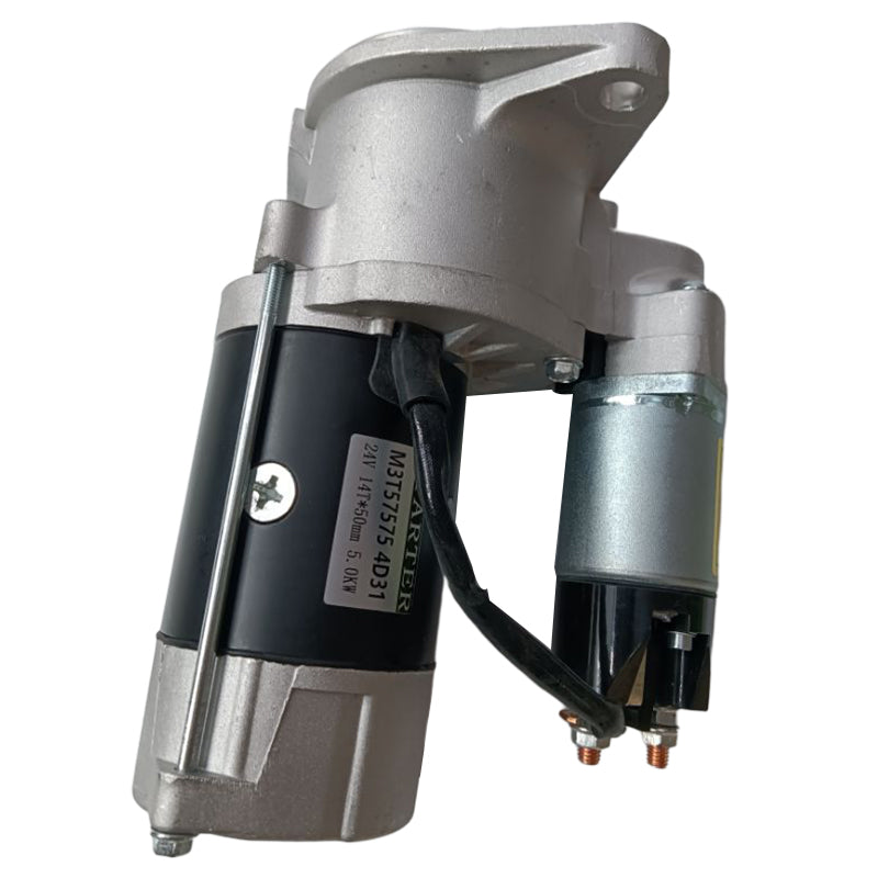 24V 14T Starter Motor M3T57575 ME019911 859353 for Kobelco Excavator SK210-IV