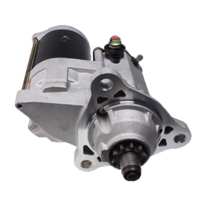 24V 5.5W 10T Starter Motor 47435950 0986023430 for New Holland CR6.80 CR6.90 CR7.90 MY15 MY16 MY17 - Fab Heavy Parts