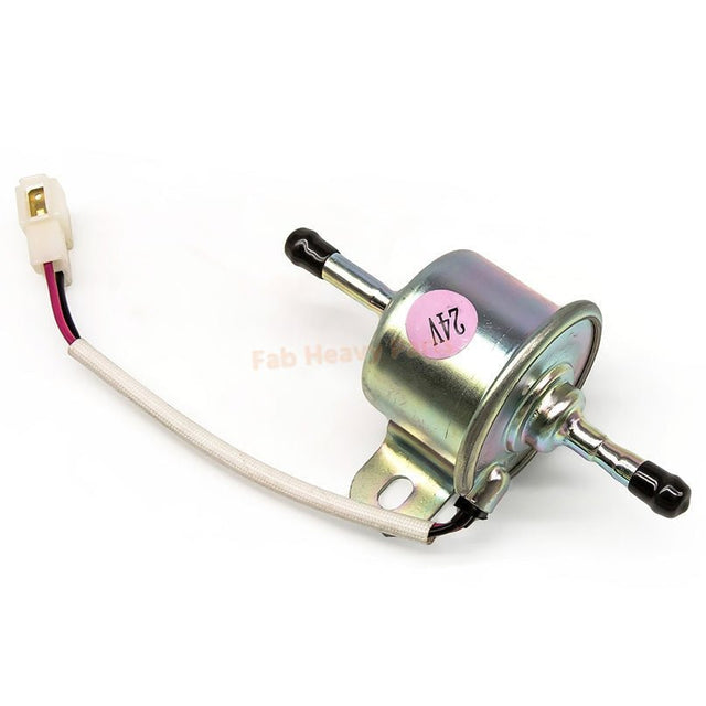 24V Electronic Fuel Feed Pump for Yanmar 4TNV88 3TNV88 4TNV84 4TNV98 - Fab Heavy Parts