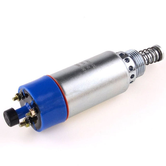 24V Fuel Shutdown Solenoid 8C - 3663 8C3663 155 - 4652 1554652 Fits for Caterpillar 325 214B 613C 950G - Fab Heavy Parts