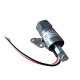 24V Shut Sown Solenoid 16851 - 57724, 1756ES - 24SULB1S5 for Kubota Engine Z482 D722 D902 - Fab Heavy Parts
