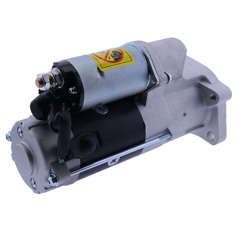 24V Starter Motor 0 - 24000 - 0178 898054 - 0630 for Hitachi Excavator ZAX200 - 3 ZAX230 - 5 Isuzu Engine 4HK1 - Fab Heavy Parts