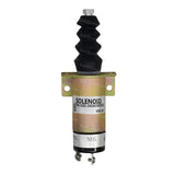 24V Stop Solenoid 2848A238 for Perkins T Series 6.354 Marine Engine Boat - Fab Heavy Parts