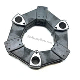25A Coupling Assy Fits Sumitomo SH75 Hitachi EX50C EX55 EX100 EX200 - 3 Kobelco SK100 - 3 Fits Komatsu PC40 - 5 Excavator - Fab Heavy Parts