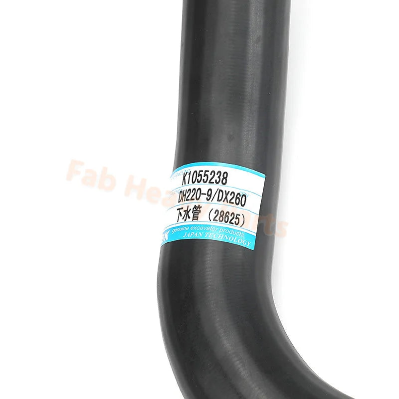 lower Radiator Hose for Doosan DH225-9 DX260 Excavator