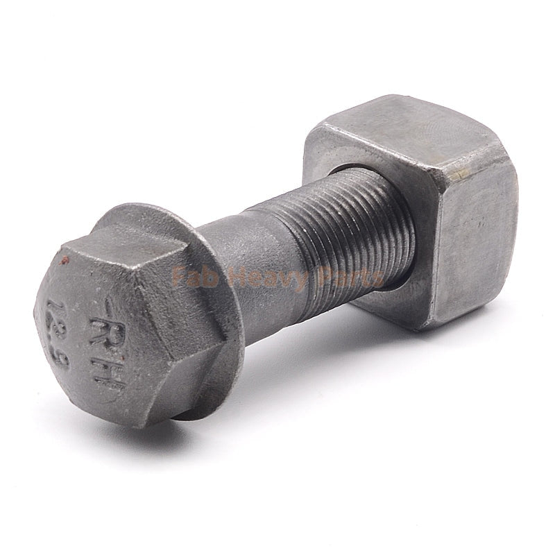 M18*56 mm Pernado de la cadena de zapatos de pista con tuercas para Volvo Cat Fits Case Kobelco se ajusta a Komatsu JD Excavator cargador de 120