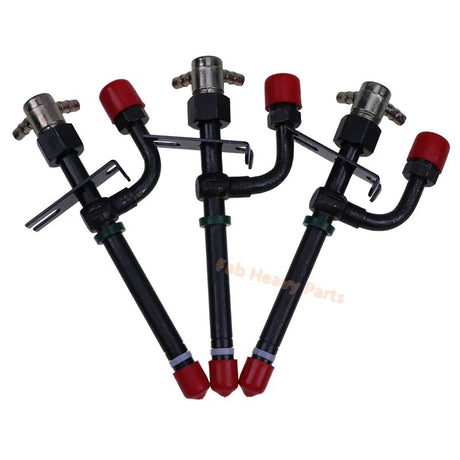3 PCS Fuel Injector 17331 - 53001 24412 for Kubota Engine D1462 D1462 - DI D1453 D1453 - T - Fab Heavy Parts