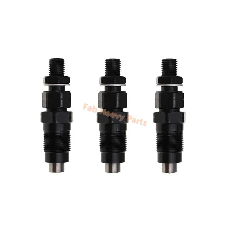 3 PCS Fuel Injector 62153000270B 62153000310 for Iseki Engine E3CD - Fab Heavy Parts