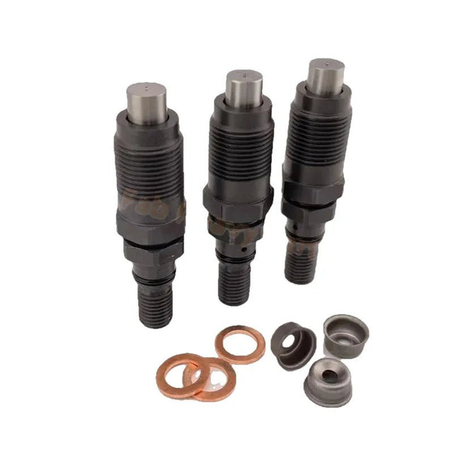 3 PCS Fuel Injector 719255 - 53100 for Yanmar 3TN66L - UWD 3TNE74 - MG 3TNE74 - USR 3TNA72 - USR Engine - Fab Heavy Parts