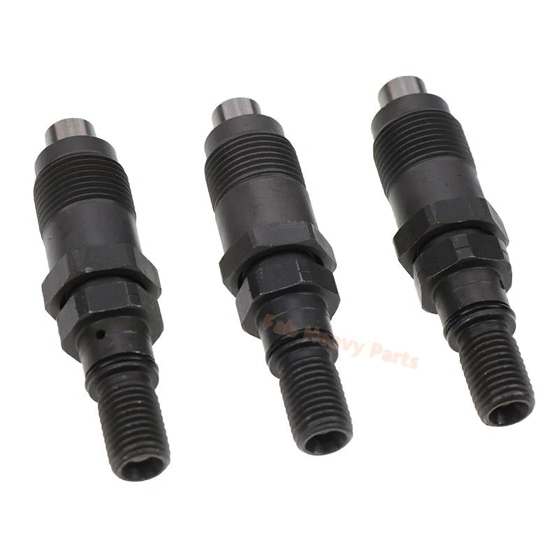 3 PCS Fuel Injector AM879688 for Yanmar Engine 3TNE68C 3TNE74 3TNV76 Fits for John Deere 415 425 430 455 670 756 770 856 2210 - Fab Heavy Parts