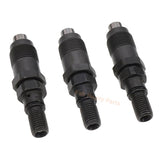 3 PCS Fuel Injector AM879688 for Yanmar Engine 3TNE68C 3TNE74 3TNV76 Fits for John Deere 415 425 430 455 670 756 770 856 2210 - Fab Heavy Parts