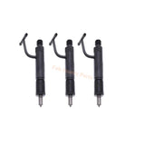 3 PCS Fuel Injector AM880519 for Yanmar Engine 3TNV88 John Deere Mower 1565 - Fab Heavy Parts