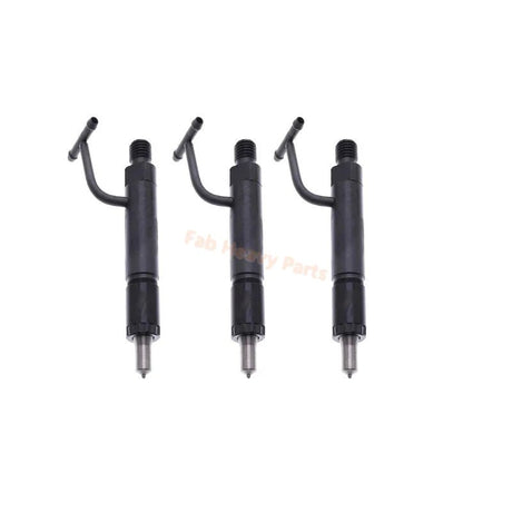 3 PCS Fuel Injector AM881132 Fits for John Deere Engine 3009 3011 3012 3014 3015 3011DF 3012DF Mower 1600 - Fab Heavy Parts