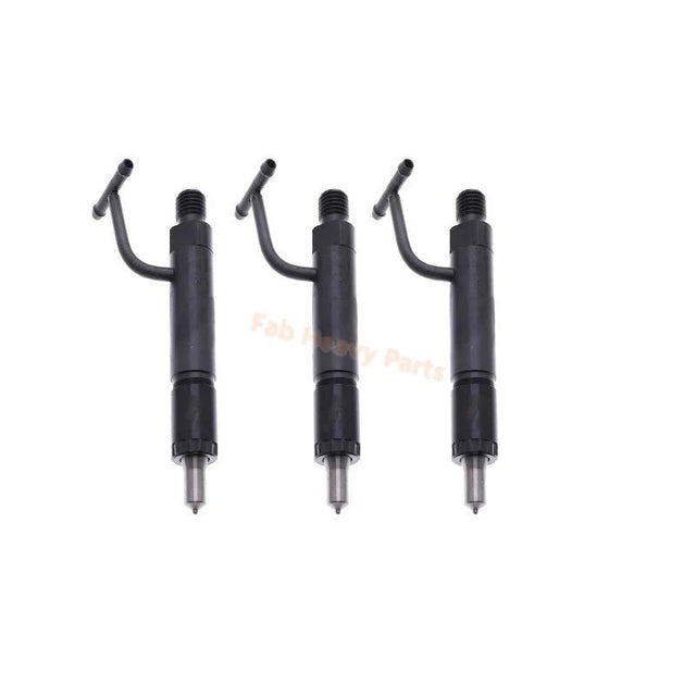 3 PCS Fuel Injector AM881132 Fits for John Deere Engine 3009 3011 3012 3014 3015 3011DF 3012DF Mower 1600 - Fab Heavy Parts