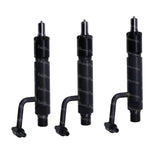 3 Piece Fuel Injector 729240 - 53200 119802 - 53100 for Yanmar 3TNV82A Fits Komatsu 3D82AE Engine Hitachi ZX30U - 3F ZX33U - 3F - Fab Heavy Parts