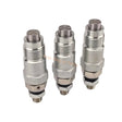 3PCS Fuel Injector 02/630270 for JCB Excavator 803 801.4 801.7 801.8 801.5 801.6N 8014 8015 8016 8017 - Fab Heavy Parts