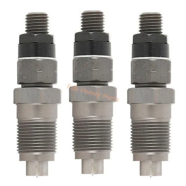 3PCS Fuel Injector AM882410 MIA881565 Fits for John Deere Tractor 1023E 1025R 1026R 2025R 2026R - Fab Heavy Parts