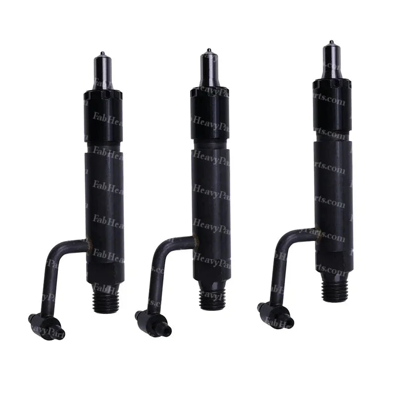 3 Piece Fuel Injector 729240-53200 119802-53100 for Yanmar 3TNV82A Fits Komatsu 3D82AE Engine Hitachi ZX30U-3F ZX33U-3F