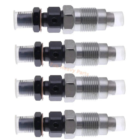 4 PCS Fuel Injector 093100 - 5450 MD165282 for Mitsubishi Engine 4D68 4D68T - Fab Heavy Parts