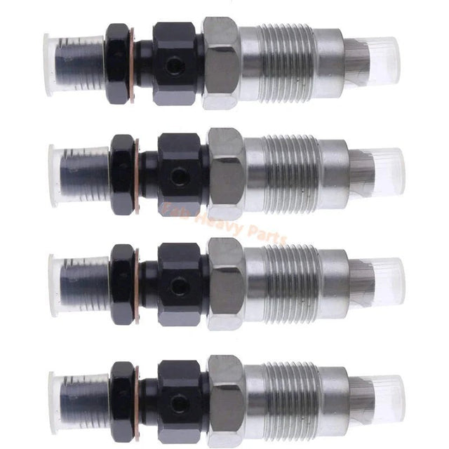 4 PCS Fuel Injector 093100 - 5450 MD165282 for Mitsubishi Engine 4D68 4D68T - Fab Heavy Parts
