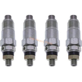 4 PCS Fuel Injector 093500 - 0984 23600 - 48010 for Toyota Engine 2J/H - Fab Heavy Parts
