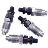4 PCS Fuel Injector 093500 - 4740 23600 - 19015 for Toyota Engine 1PZ 2C - TL Land Cruiser PZJ73 3.5D - Fab Heavy Parts
