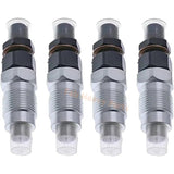 4 PCS Fuel Injector 093500 - 7020 23600 - 67040 for Toyota Engine 1KZ - TE Prado & Hilux - Fab Heavy Parts