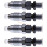 4 PCS Fuel Injector 093500 - 7090 ME202929 for Mitsubishi Engine 4M40 Strada L200 - Fab Heavy Parts