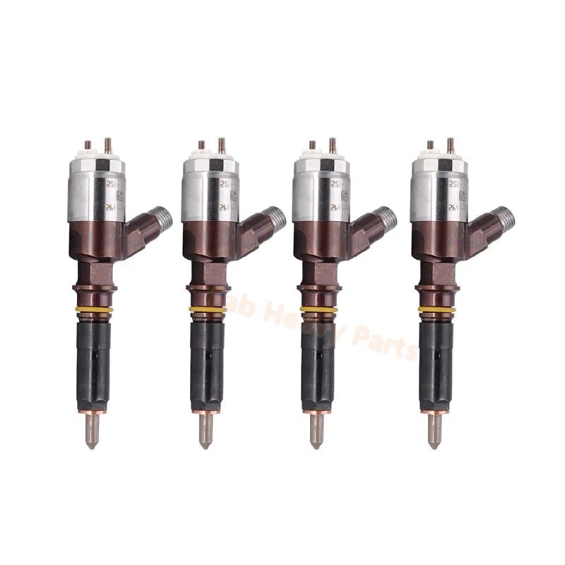 4 PCS Fuel Injector 10R - 7666 10R7666 266 - 4489 2664489 282 - 0470 2820470 276 - 8270 2768270 Fits for Caterpillar CAT Engine C6.6 C4.4 - Fab Heavy Parts