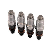 4 PCS Fuel Injector 16871 - 53000 16001 - 53000 For Kubota Engine D722 D782 D902 Kubota BX1860 BX1870 BX1880 BX2360 BX2370 - Fab Heavy Parts