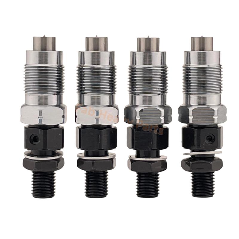 4 PCS Fuel Injector 1C010 - 53900 1C010 - 53001 for Kubota Engine V3300 V3600 SQ - 33 SQ - 3330 SQ - 3350 Final Clearance - Fab Heavy Parts