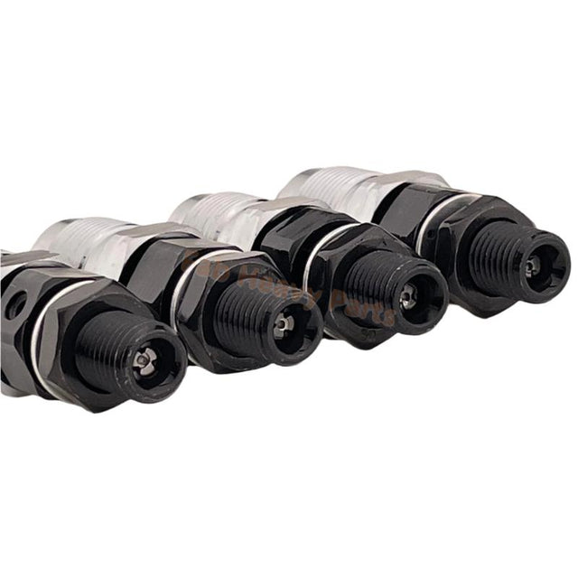 4 PCS Fuel Injector 1C010 - 53900 1C010 - 53001 for Kubota Engine V3300 V3600 SQ - 33 SQ - 3330 SQ - 3350 Final Clearance - Fab Heavy Parts