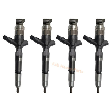 4 PCS Fuel Injector 23670 - 0L100 for Toyota Engine 2KD - TFV - Fab Heavy Parts