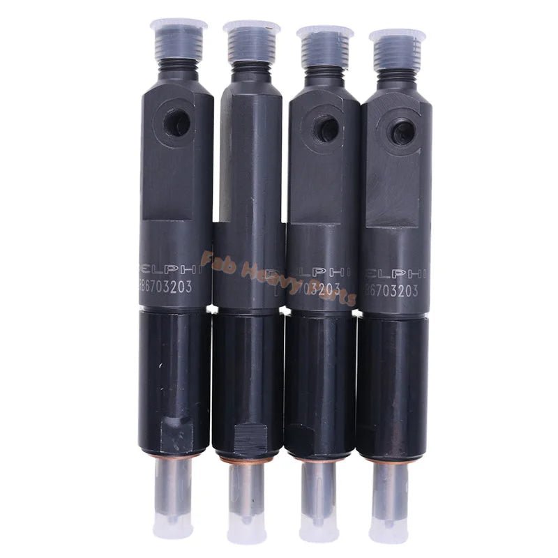 4 PCS Fuel Injector 2645A006 for Perkins Engine T4.236 - Fab Heavy Parts