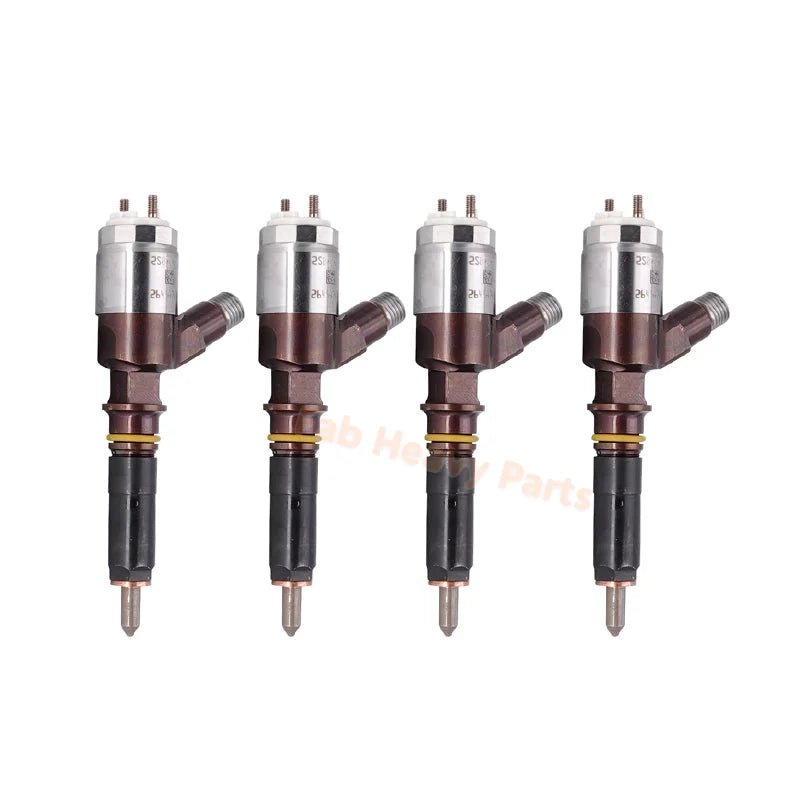 4 PCS Fuel Injector 2645A741 2645A706 2645A707 2645A729 for Perkins Engine 1106D 1106D - E66TA 1104D - 44T - Fab Heavy Parts