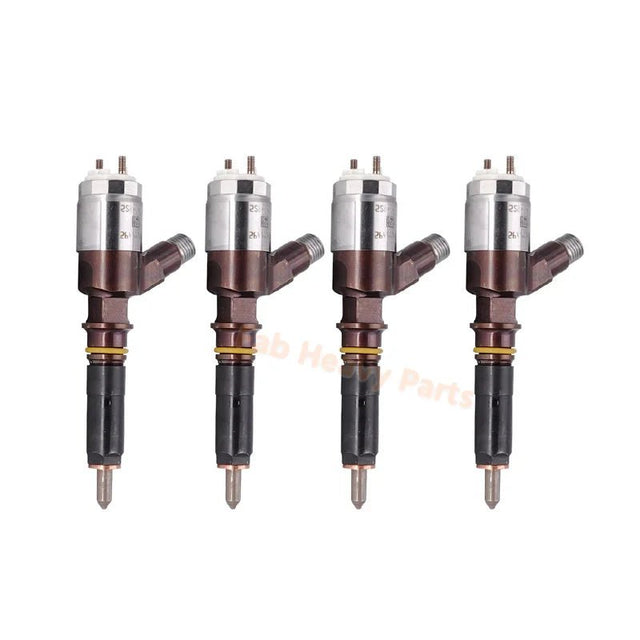 4 PCS Fuel Injector 2645A741 2645A706 2645A707 2645A729 for Perkins Engine 1106D 1106D - E66TA 1104D - 44T - Fab Heavy Parts