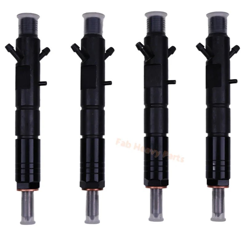 4 PCS Fuel Injector 2645K011 LJBB03202A for Perkins Engine 1104A - 44T 1104C - 44T 1104C - 44TA - Fab Heavy Parts