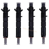 4 PCS Fuel Injector 2645K011 LJBB03202A for Perkins Engine 1104A - 44T 1104C - 44T 1104C - 44TA - Fab Heavy Parts