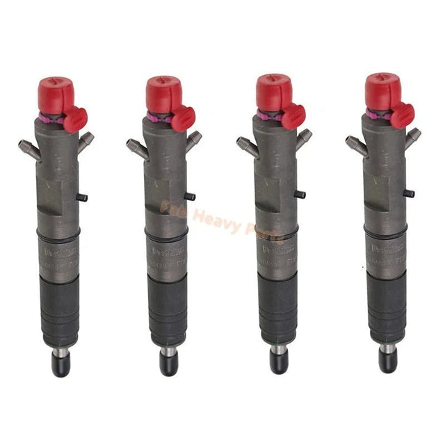 4 PCS Fuel Injector 315 - 3381 3153381 Fits for Caterpillar CAT Engine C4.4 Loader 416 420F 422E 428E 430 432 434 444 - Fab Heavy Parts