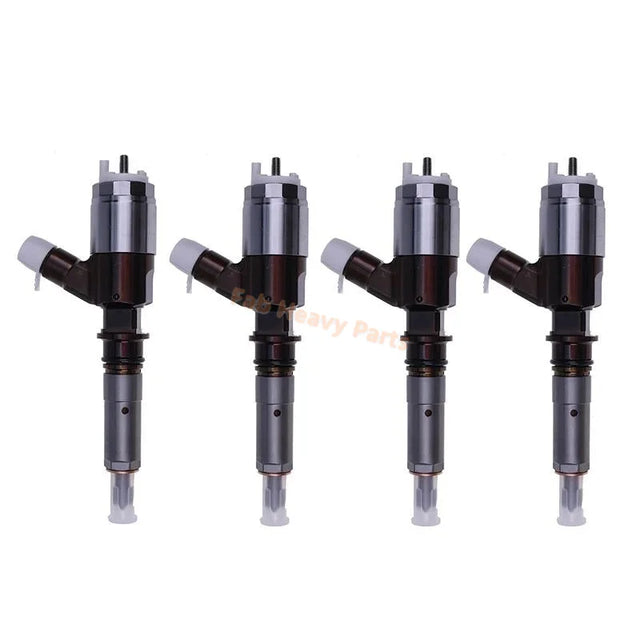4 PCS Fuel Injector 320-0670 3200670 10R-7670 10R7670 306-9370 3069370 Fits for Caterpillar CAT Engine C4.4 C6.6 Excavator 312D 320D 321D 323D