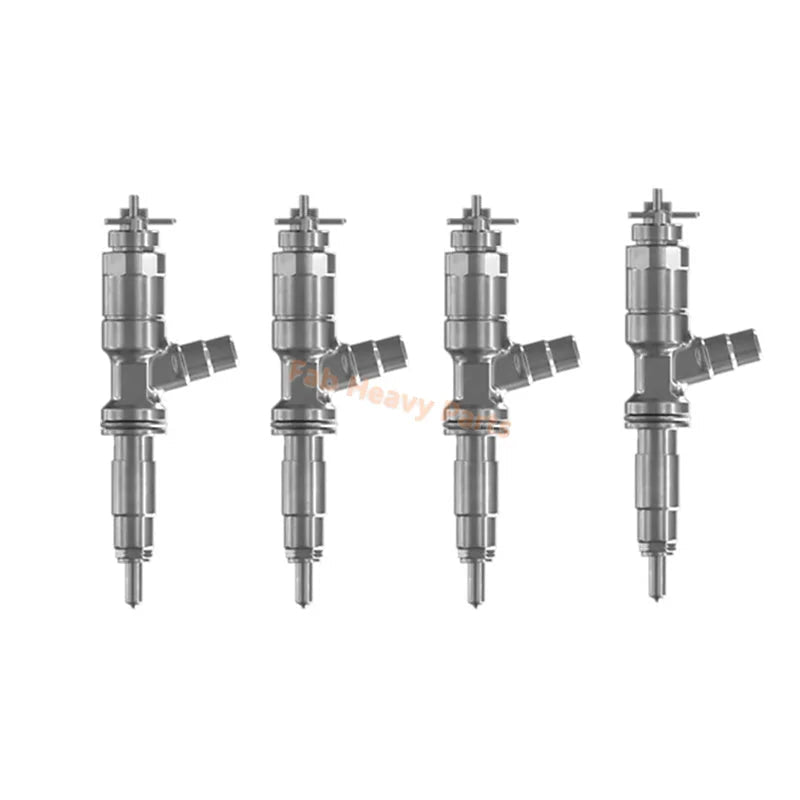 4 PCS Fuel Injector 370 - 7286 3707286 20R - 2479 20R2479 Fits for Caterpillar CAT Engine C4.4 1104D C6.6 C6.4 - Fab Heavy Parts