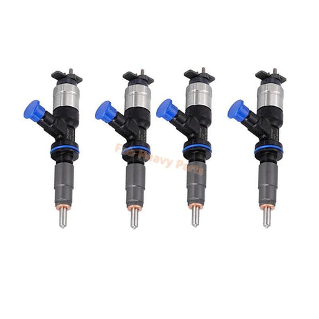 4 PCS Fuel Injector 370 - 7287 3707287 T409983 Fits for Caterpillar CAT C4.4 Perkins 1204E - E44TA Engine - Fab Heavy Parts