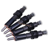 4 PCS Fuel Injector 4928990 KDAL59P5 Fits for Cummins Engine 4BT 6B 6BT 6BTA - Fab Heavy Parts