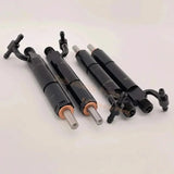 4 PCS Fuel Injector 6202 - 13 - 3110 Fits for Komatsu 4D95 WA50 - 1 PC70 - 7E PC75UU - 2E BR300J - 1 BR200S - 1 - Fab Heavy Parts