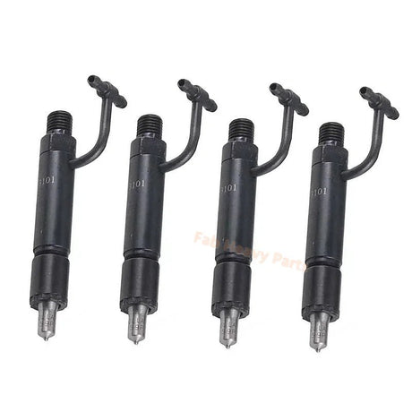 4 PCS Fuel Injector 729902 - 53100 for Yanmar Industrial Engine 4TNE94 4TNE98 - Fab Heavy Parts