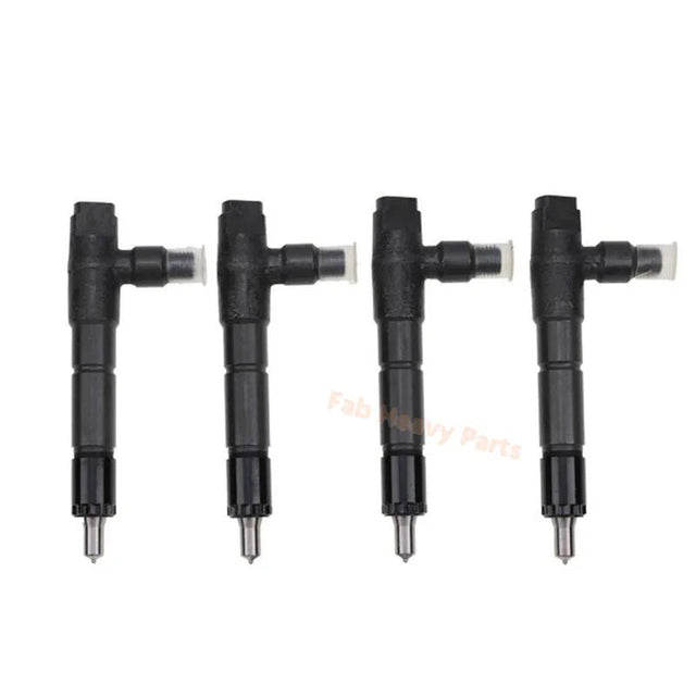 4 PCS Fuel Injector 729907 - 53100 for Yanmar 4TNV98 4TNV98T Engine - Fab Heavy Parts